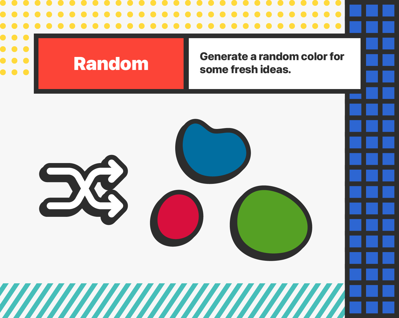 Feature 4 - Random: Generate a random color for some fresh ideas