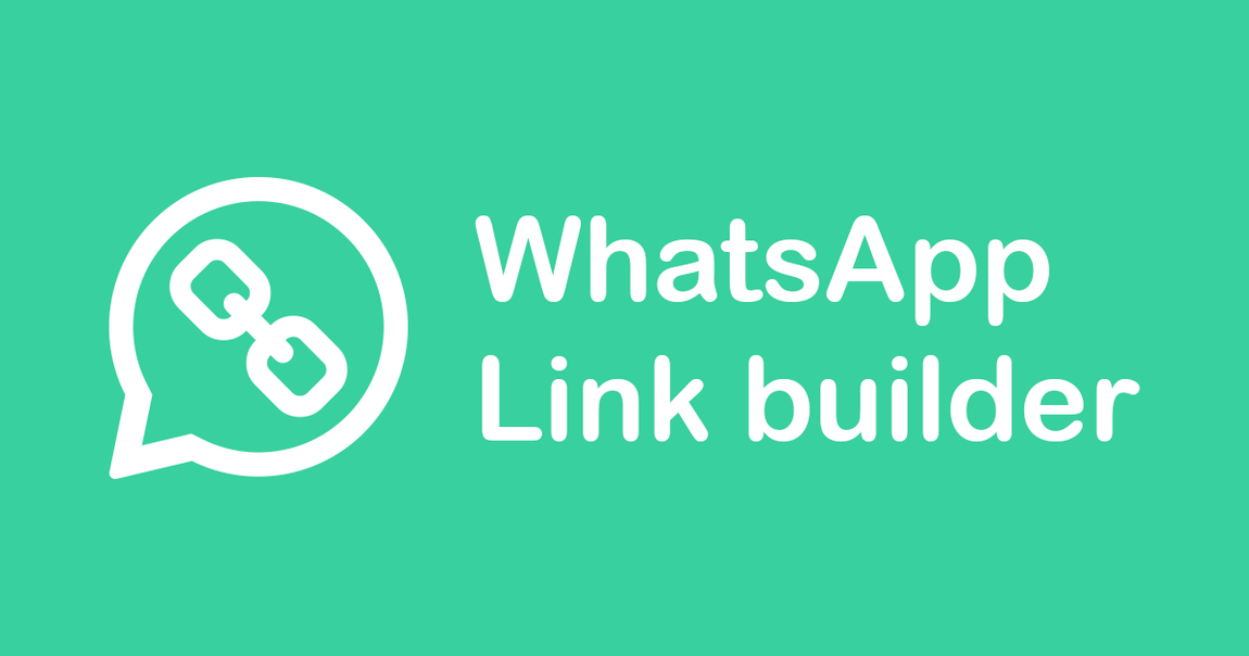 Key visual of WhatsApp Link Builder